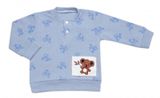 Tepláková súprava Koala 2D, bavlna, modrá, veľ. 80/86