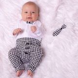 Dojčenské bavlnené nohavice Nicol Viki podľa obrázku 56 (0-3m)
