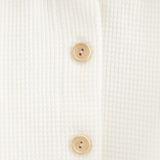 Dojčenský kabátik na gombíky New Baby Luxury clothing Oliver biely biela 56 (0-3m)