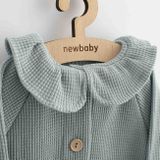 Dojčenský kabátik na gombíky New Baby Luxury clothing Laura sivý sivá 62 (3-6m)