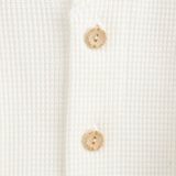 Dojčenský kabátik na gombíky New Baby Luxury clothing Laura biely biela 74 (6-9m)