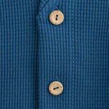 Dojčenský kabátik na gombíky New Baby Luxury clothing Oliver modrý modrá 92 (18-24m)