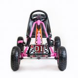 Detská šliapacia motokára Go-kart Baby Mix Razor ružová 