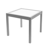 Detský drevený stôl so stoličkami Drewex sivý sivá 