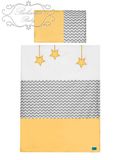 6-dielne posteľné obliečky Belisima Hviezdička 100x135 žlté Žltá 