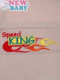 Letná detská čiapočka-šatka New Baby Speed King bežová béžová 116 (5-6 rokov)