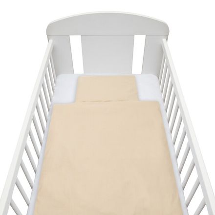 2-dielne posteľné obliečky New Baby Colours 90/120 cm piesková podľa obrázku 