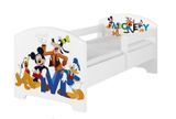 Babyboo Detská posteľ 140 x 70 cm Disney - Mickey Friends