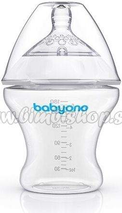 BabyOno Antikoliková fľaša Natural - 180 ml