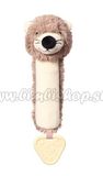 BabyOno Plyšová pískací hračka Otter Maggie Vydra, béžovo-hnedá