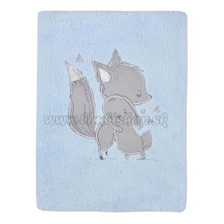Detská deka Koala Foxy blue modrá 