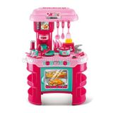 Detská kuchynka Little Chef Baby Mix ružová 32 ks ružová 