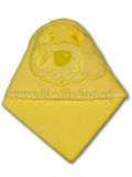 Detská froté osuška psík 100x100 žltá Žltá 