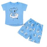 Detské letné pyžamko New Baby Dream modré modrá 68 (4-6m)