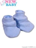 Detské papučky New Baby modré modrá 62 (3-6m)
