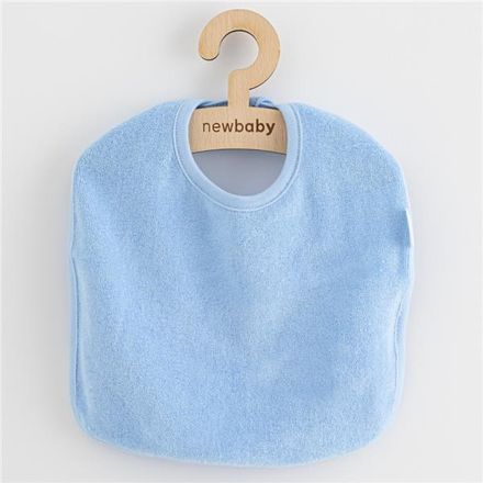 Detský froté podbradník New Baby Comfortably blue modrá 