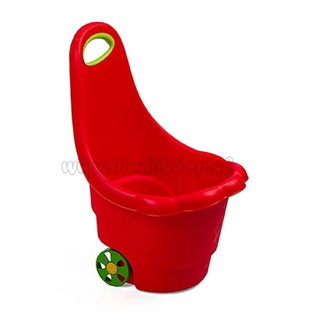 Detský multifunkčný vozík BAYO Sedmokráska 60 cm červený Červená 