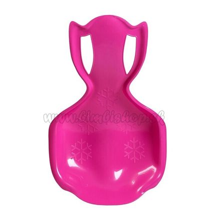Detský sánkovací klzák lopata Baby Mix COMFORT LINE XL ružový ružová 