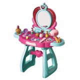 Detský toaletný stolík s hudbou BABY MIX ružová 