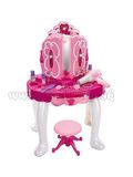 Detský toaletný stolík so stoličkou Baby Mix Amanda ružová 