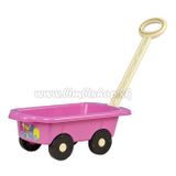Detský vozík Vlečka BAYO 45 cm rúžový ružová 