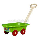 Detský vozík Vlečka BAYO 45 cm zelený zelená 