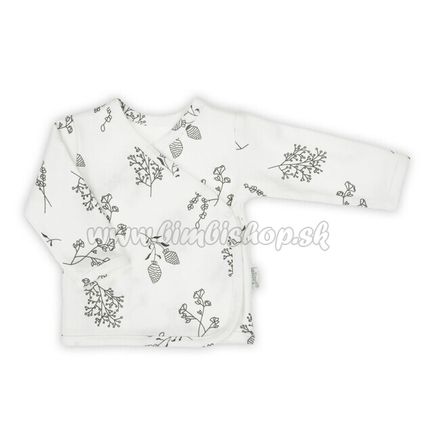 Dojčenská bavlněná košilka Nicol Ella biela 68 (4-6m)