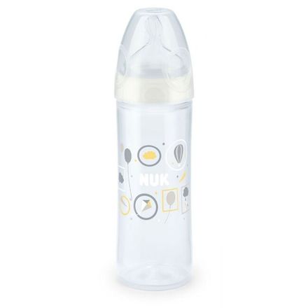Dojčenská fľaša NUK LOVE 250 ml, 6-18 m biela 