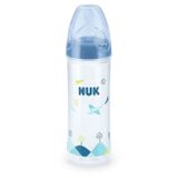 Dojčenská fľaša NUK LOVE 250 ml, 6-18 m modrá 