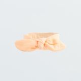 Dojčenská mušelínová čelenka New Baby Leny Peach podľa obrázku 68 (4-6m)