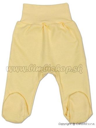 Dojčenské polodupačky New Baby žlté Žltá 80 (9-12m)