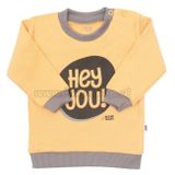 Dojčenské tričko New Baby With Love horčicové Žltá 62 (3-6m)