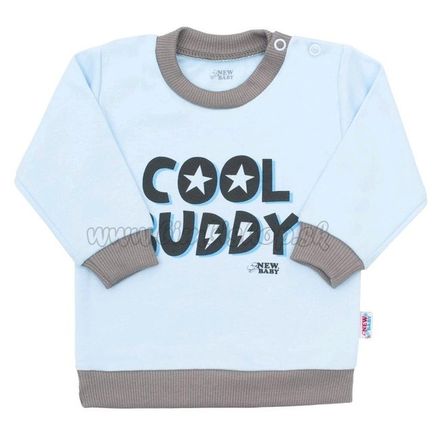 Dojčenské tričko New Baby With Love modré modrá 68 (4-6m)