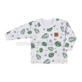 Dojčenské tričko s dlhým rukávom Koala Nature zelená 62 (3-6m)