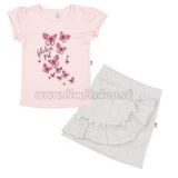 Dojčenské tričko so sukienkou New Baby Butterflies ružová 68 (4-6m)