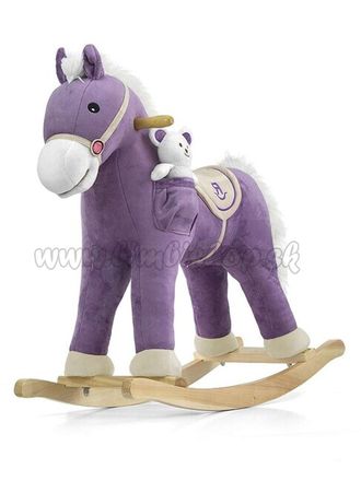 Hojdací koník s melódiou Milly Mally Pony fialový fialová 