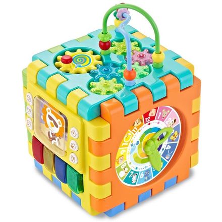 Interaktívna hracia kocka Baby Mix veľká multicolor 