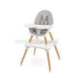 Jedálenská stolička CARETERO TUVA grey sivá 
