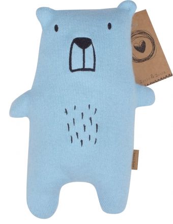 Maznáčik, hračka pre bábätká Z&Z Maxi Bear 46 cm, modrý
