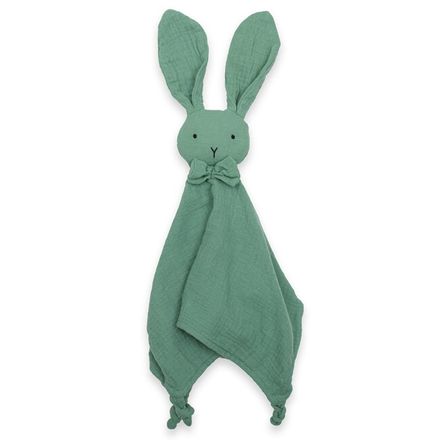 Mušelínový usínáčik New Baby Rabbit mint zelená 