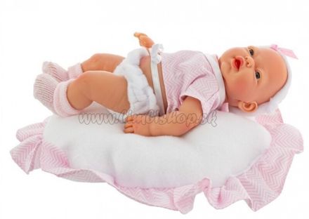 Nines Luxusná bábika Golosinas na vankúši s vôňou vanilky - 26 cm