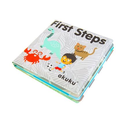 Prvá detská pískacia knižka do vody Akuku First Steps podľa obrázku 