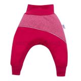 Softshellové dojčenské nohavice ružové ružová 74 (6-9m)